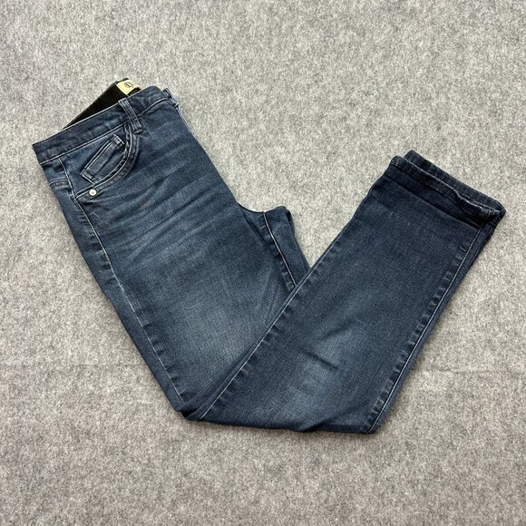 Democracy Ab Solution Ankle Skinny Jeans Women's Size 6 Medium Wash Denim - Picture 1 of 11